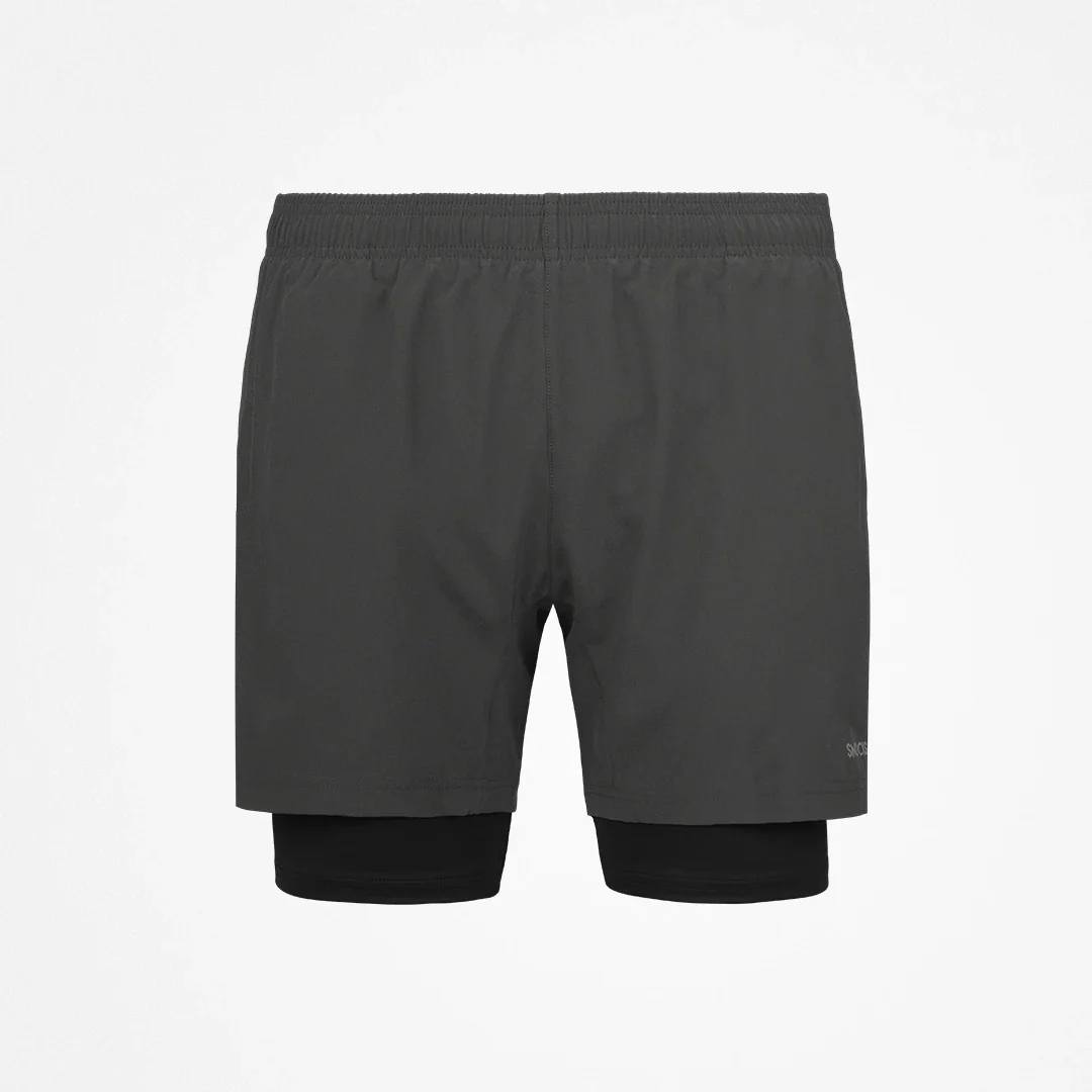 2 in 1 Shorts Herren | Dunkelgrau - Image 10