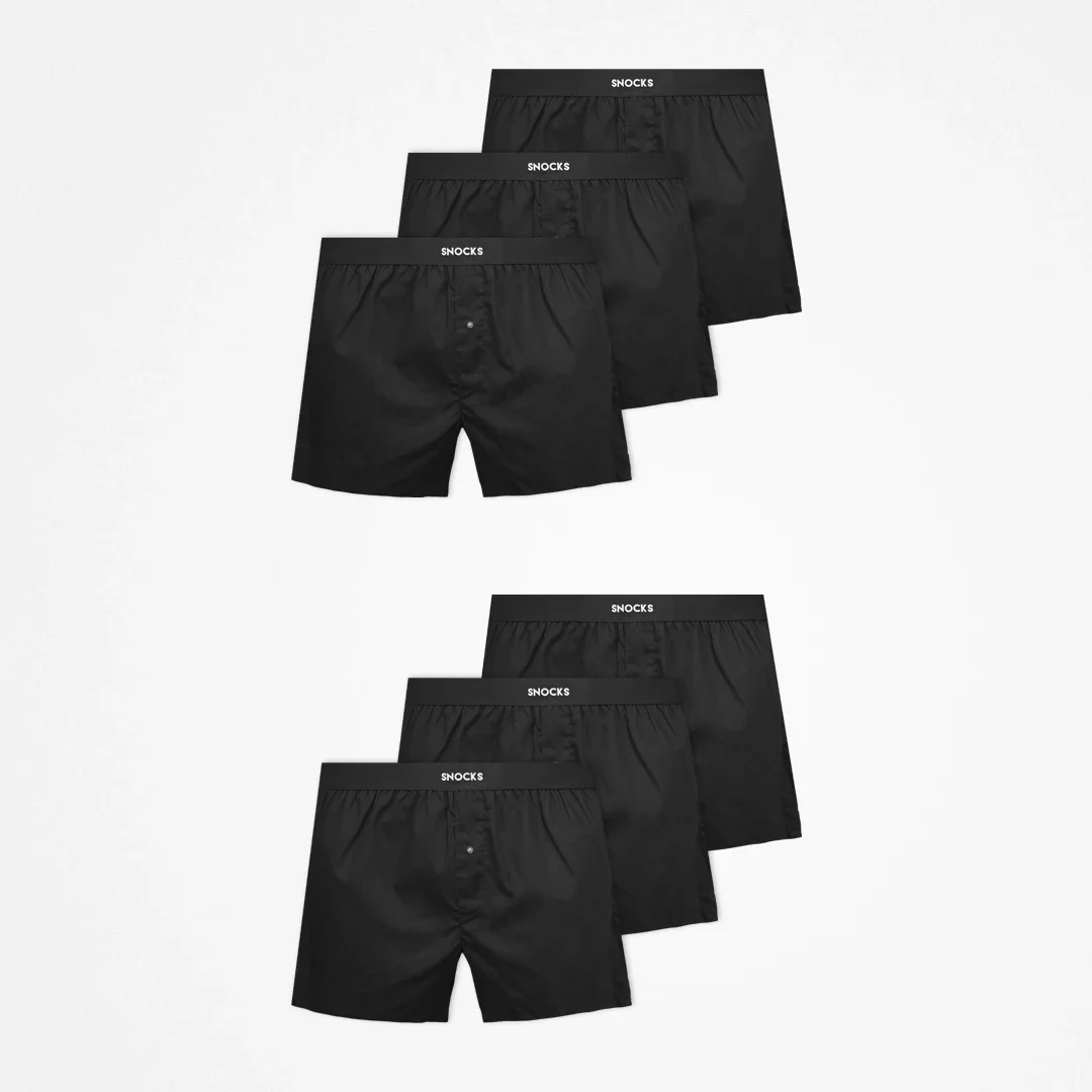 American Boxershorts mit Gummibund | Schwarz - Image 9