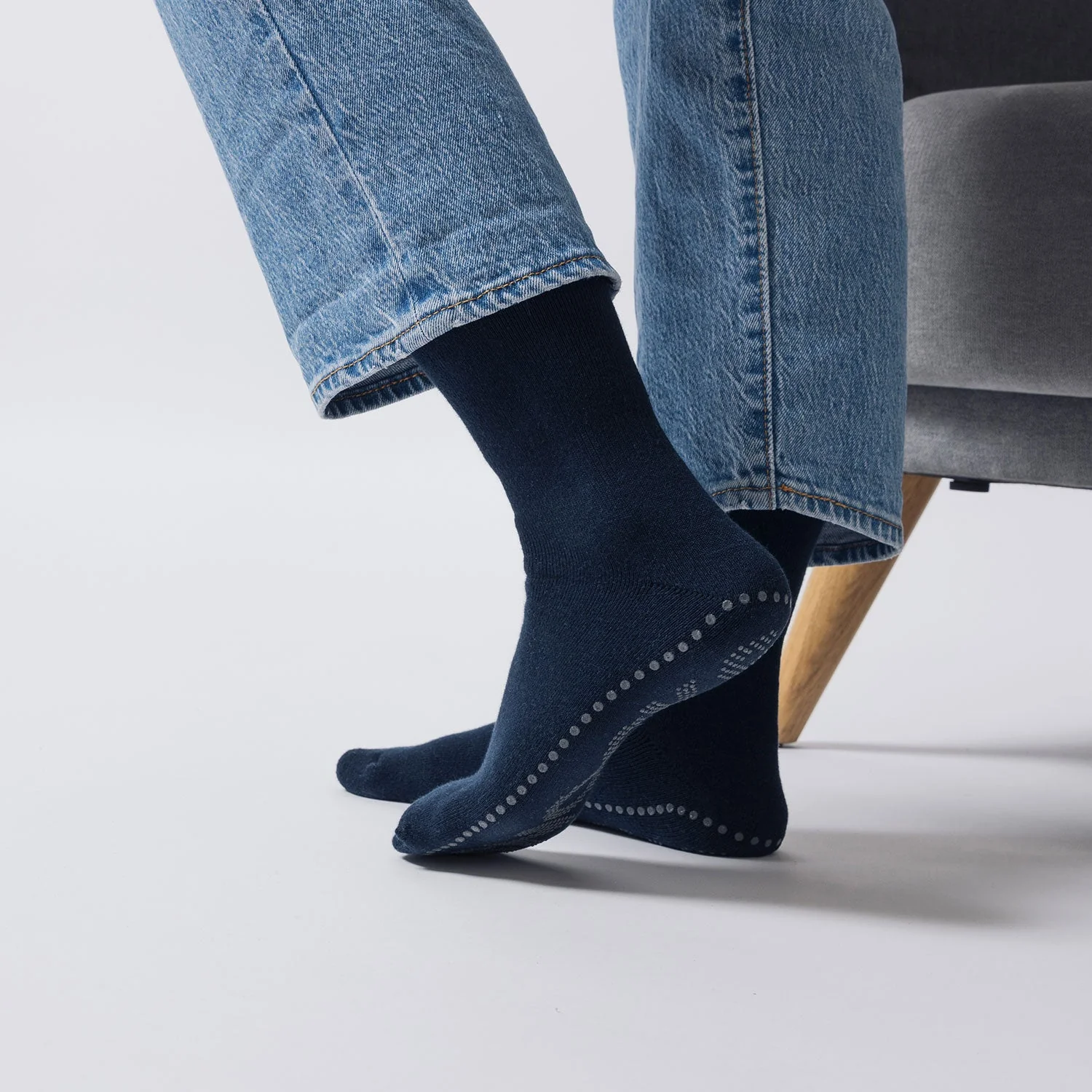 Anti-Rutsch Socken | Blau (SNOCKS) - Image 3