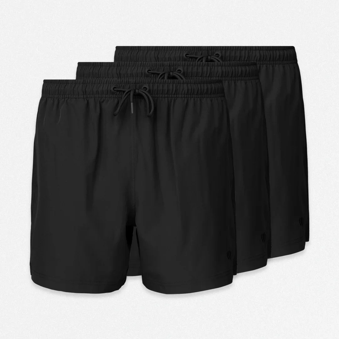 Badehose Herren | Schwarz - Image 12