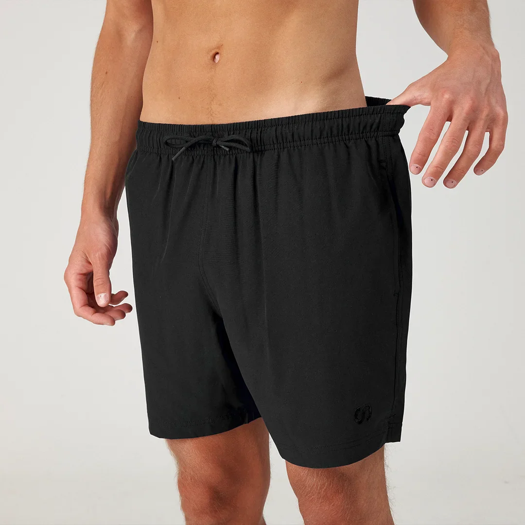 Badehose Herren | Schwarz - Image 4