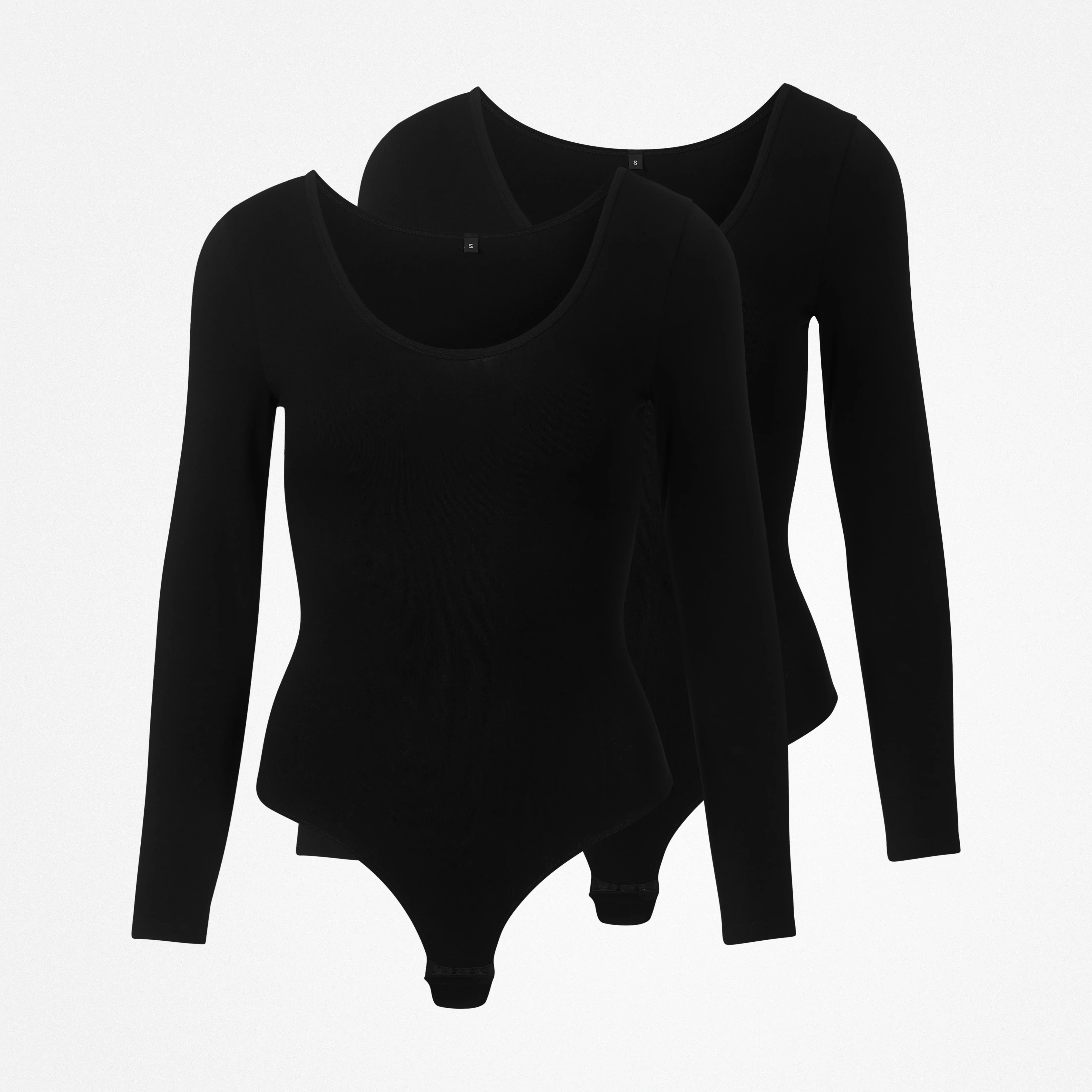 Body langarm Damen | Schwarz - Image 10
