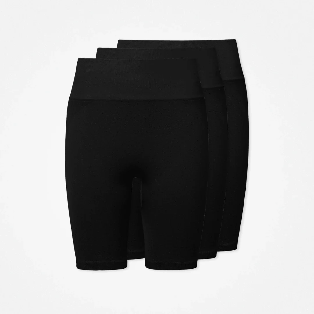 Booty Scrunch Shorts Damen | Schwarz - Image 11