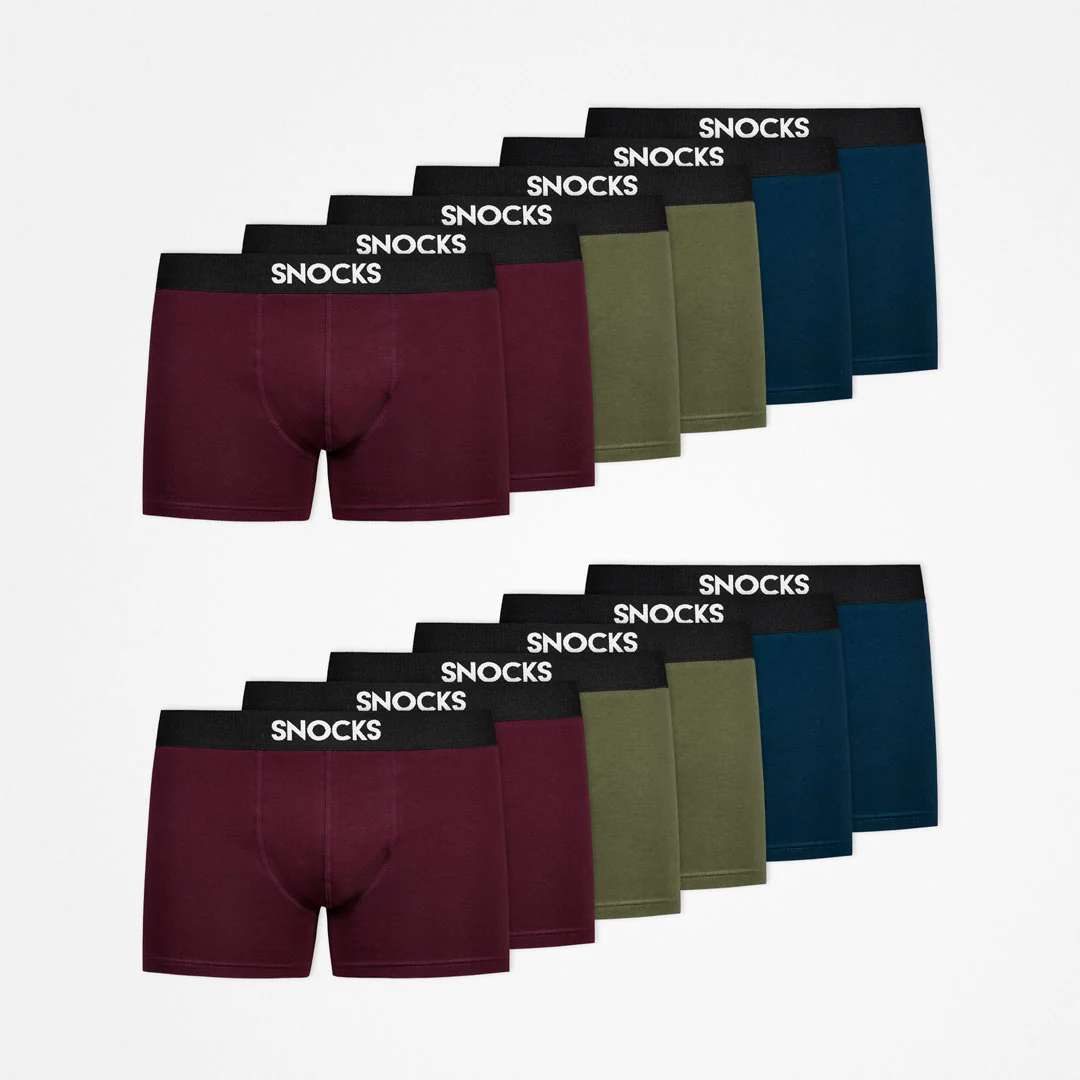 Boxershorts | Mix (Rot/Olive/Blau) - Image 12