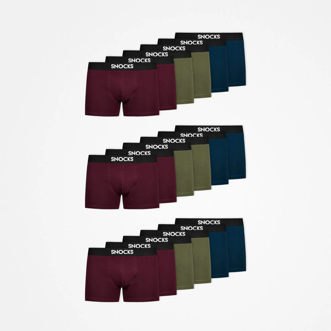 Boxershorts | Mix (Rot/Olive/Blau) - Image 13