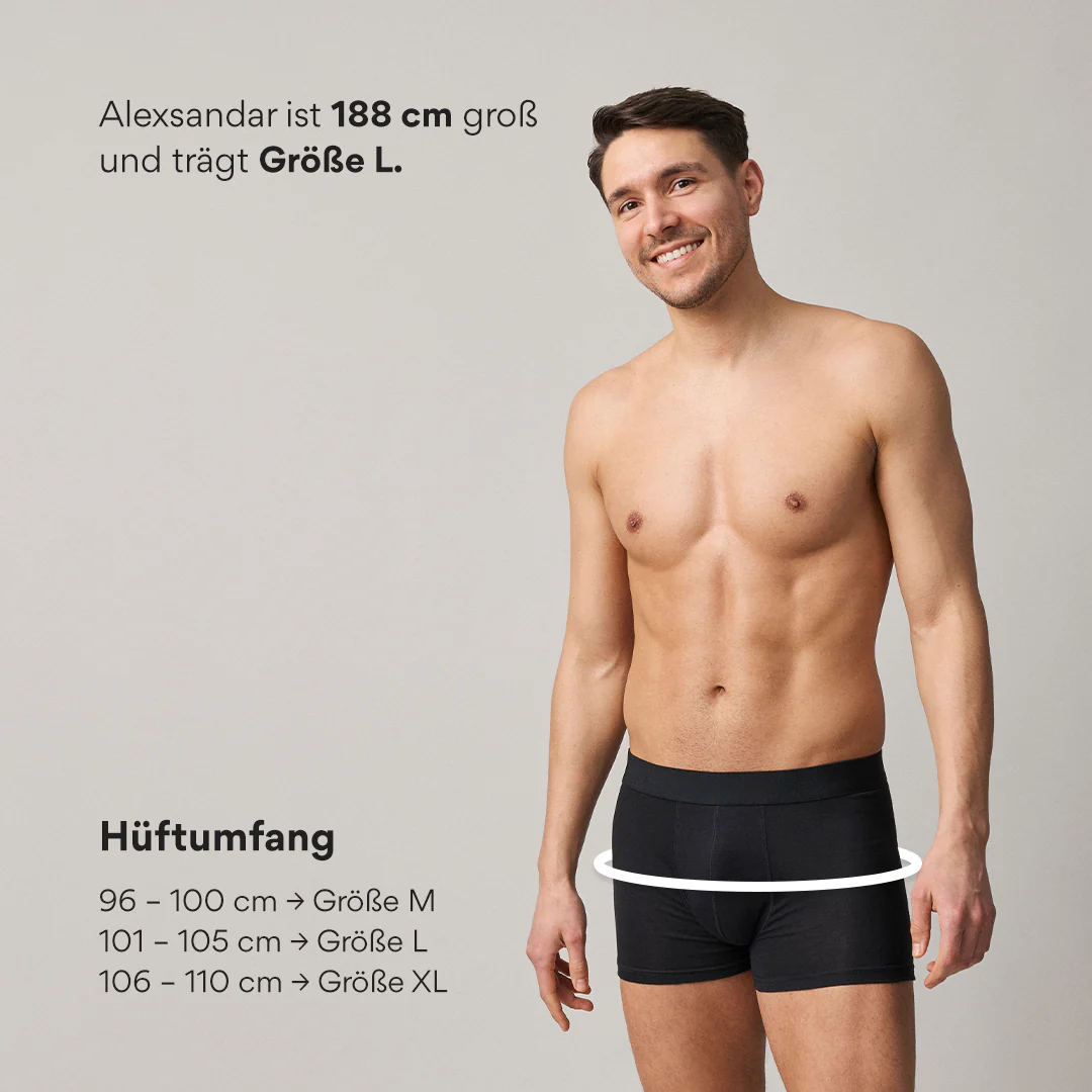 Boxershorts ohne Logo | Mix (Rot/Olive/Blau) - Image 9