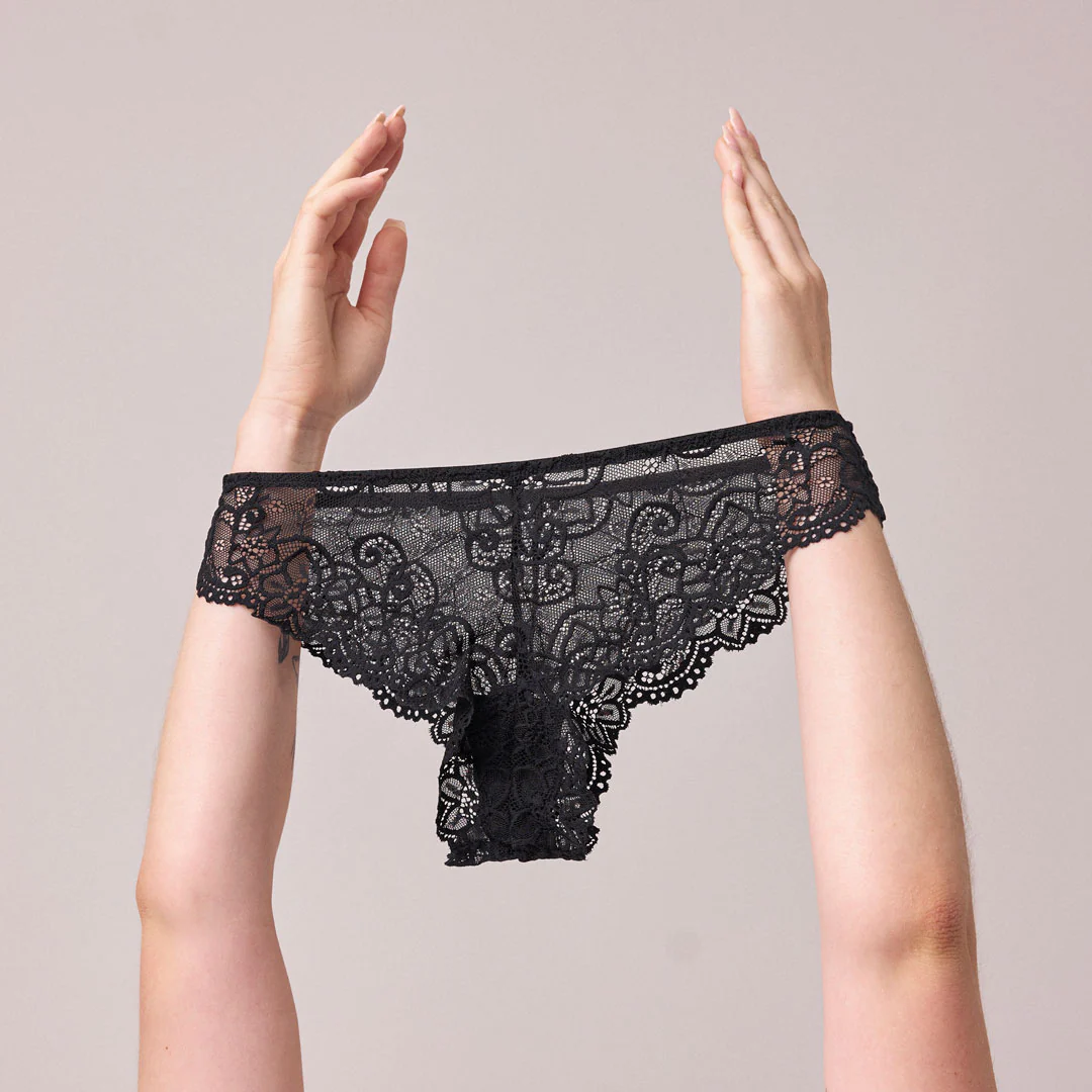 Brazilian Slips aus Spitze | Dunkelrot - Image 6