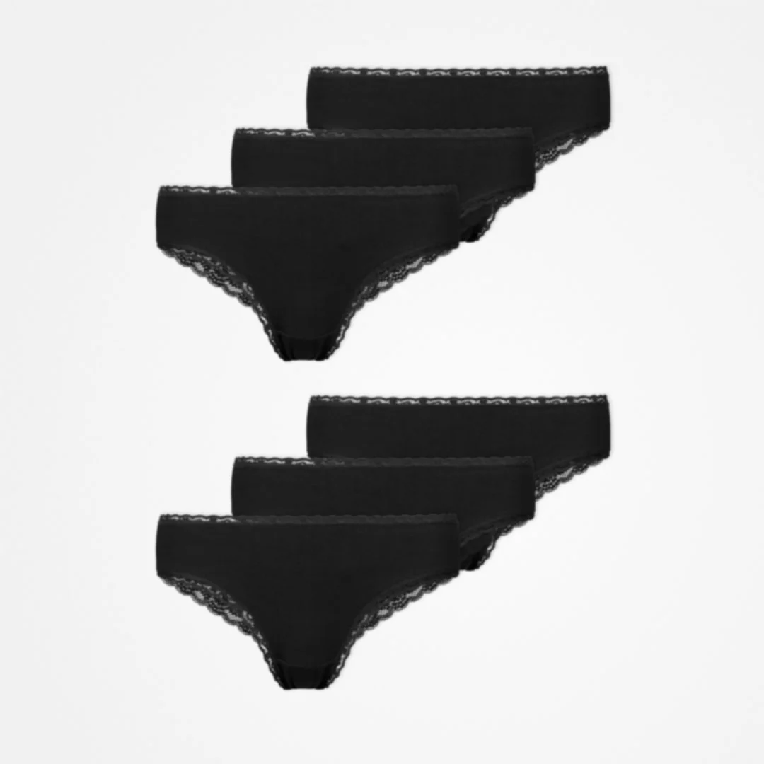 Brazilian Slips mit Spitze | Schwarz - Image 10