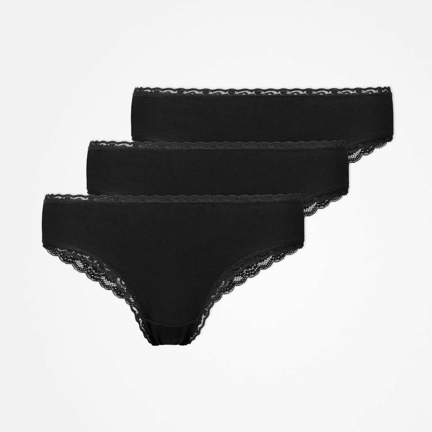 Brazilian Slips mit Spitze | Schwarz - Image 9