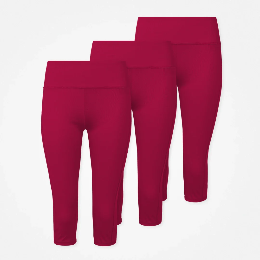 Capri Leggings | Grape - Image 12