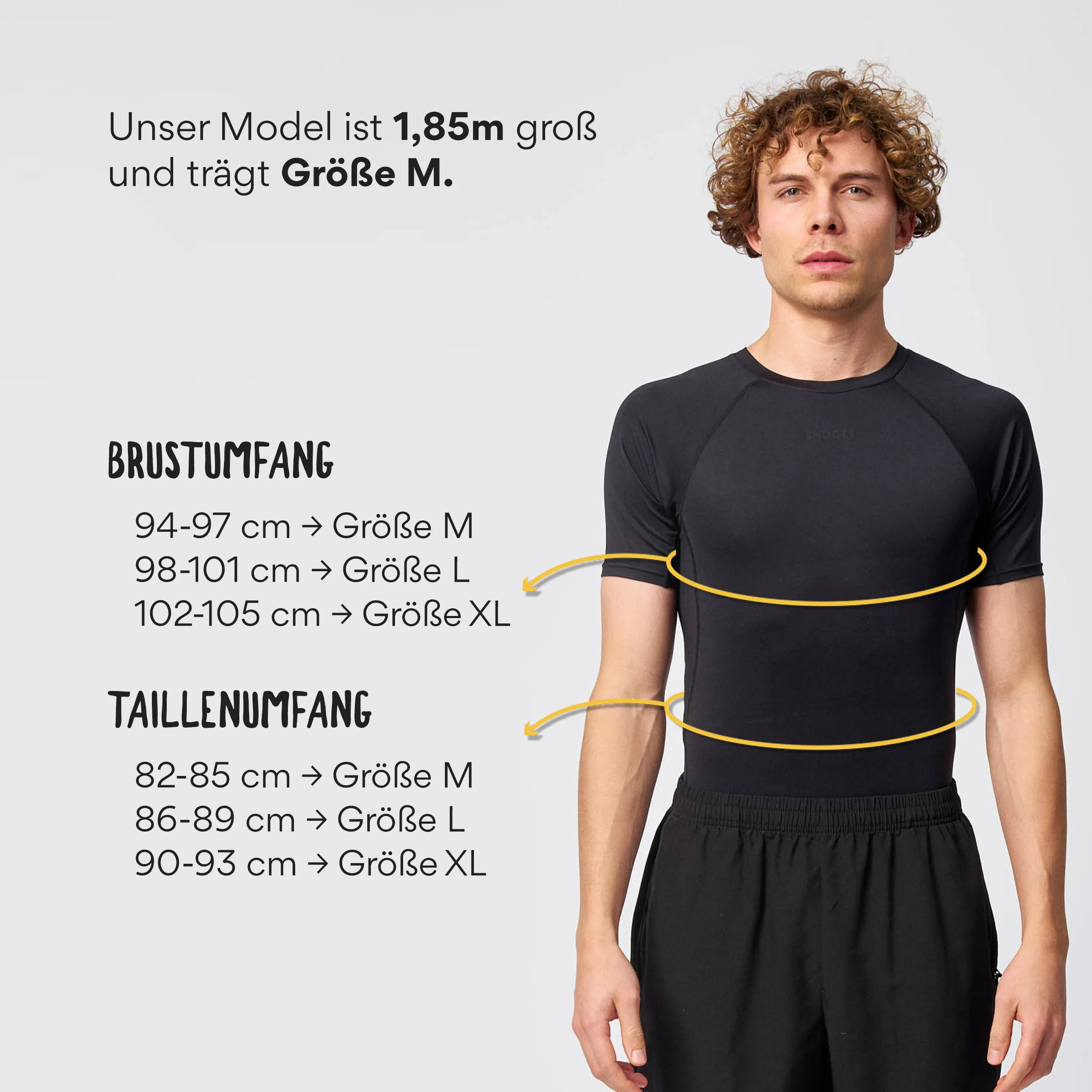 Funktionsshirt Herren | Schwarz - Image 10