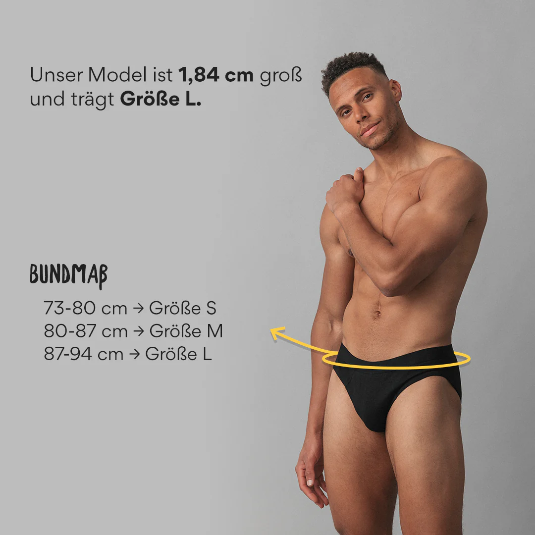 Herrenslips | Schwarz - Image 8