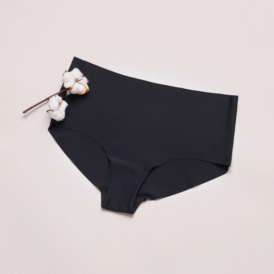 High Waist Hipster Panties Seamless | Schwarz - Image 8