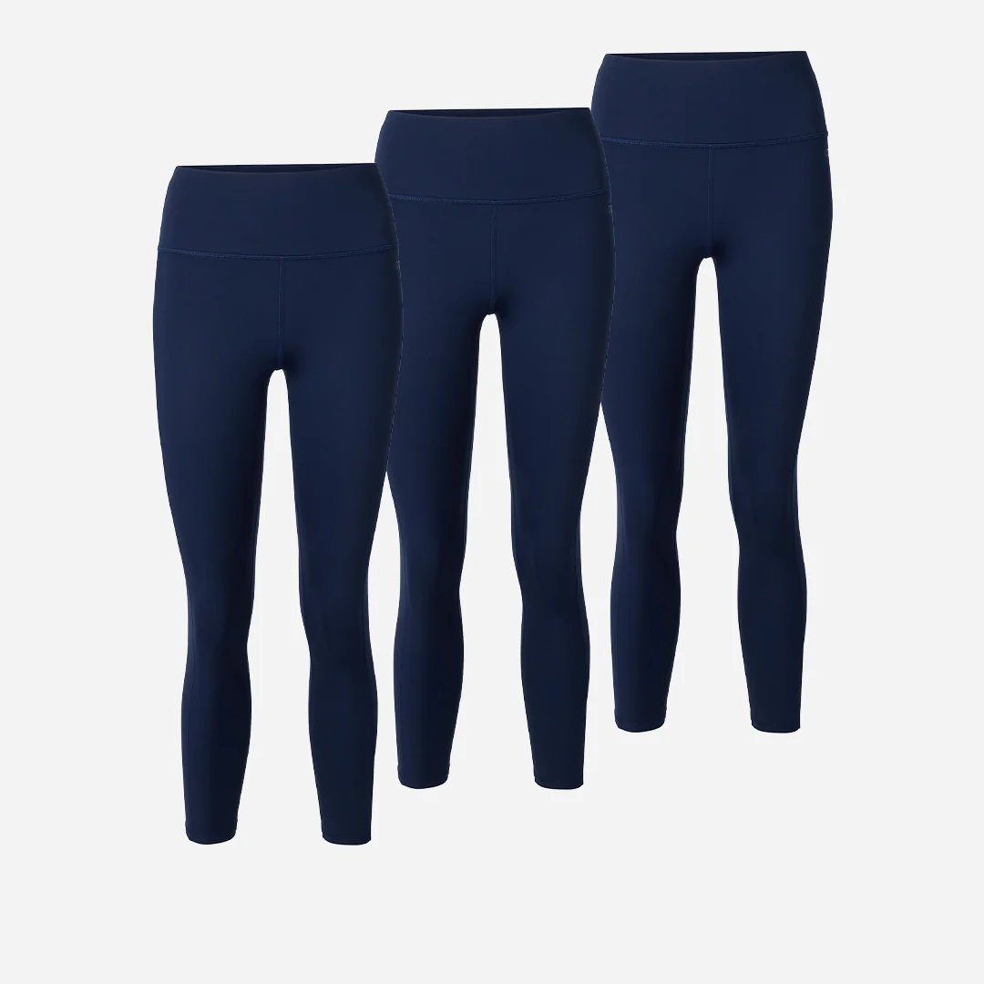 High Waist Leggings 7/8 | Dunkelblau - Image 10
