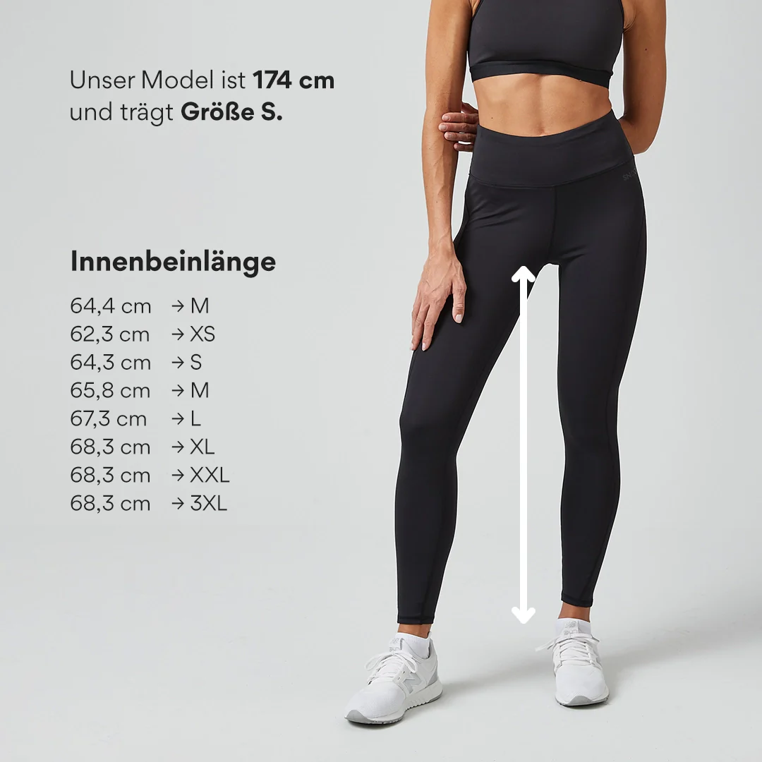 High Waist Leggings | Dunkelgrau - Image 8
