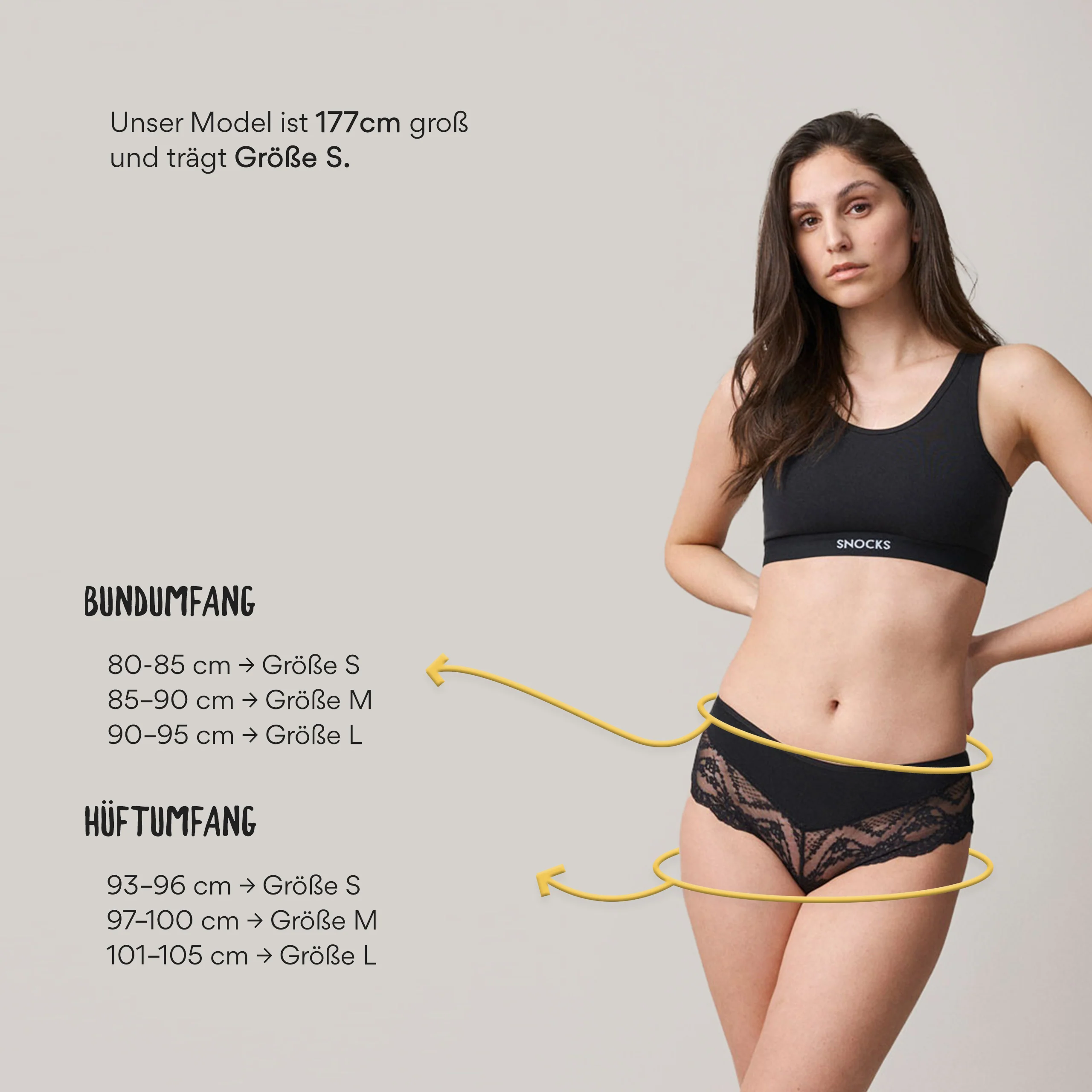 Hipster Panties mit Spitze | Schwarz - Image 11