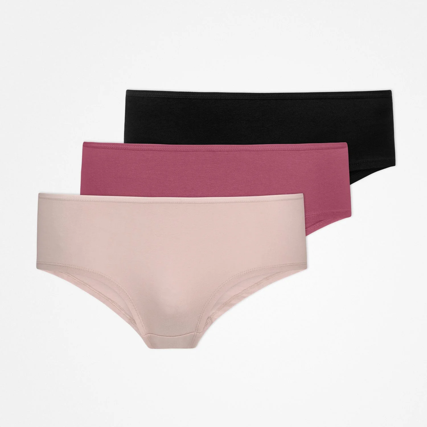 Hipster Panties | Mix (Apricot/Mauve/Schwarz) - Image 9