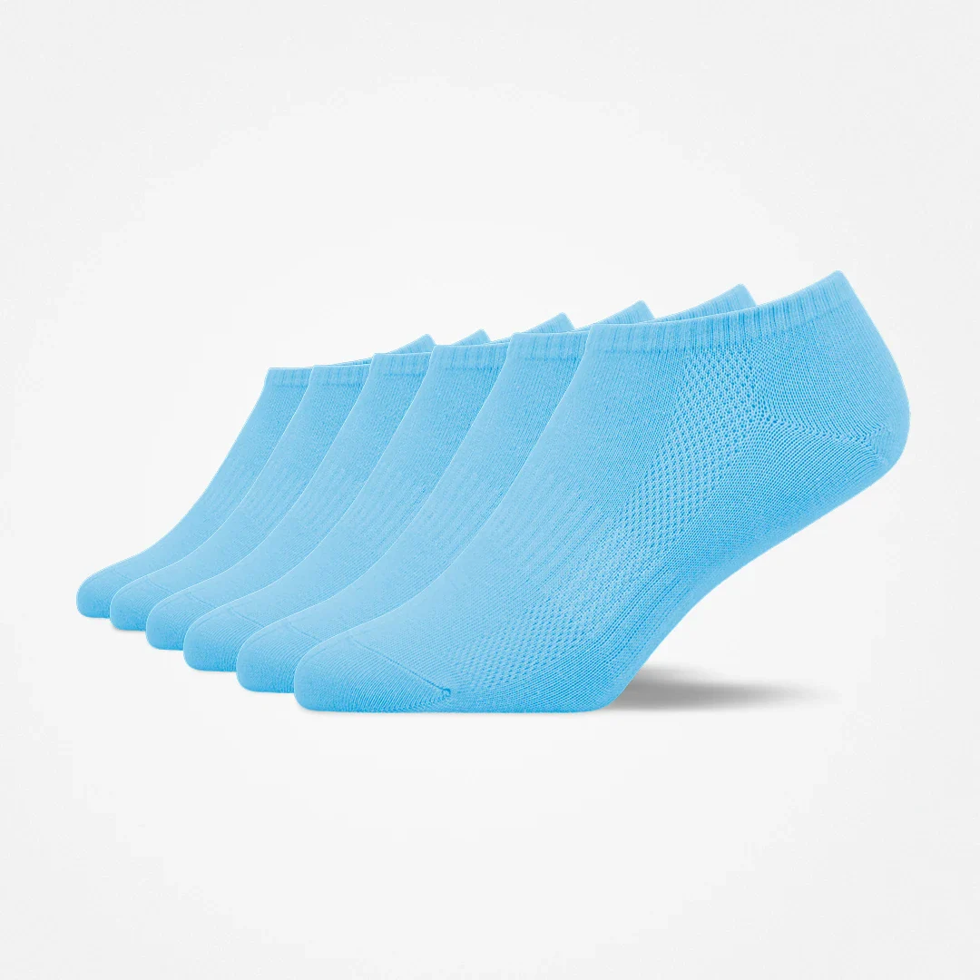 Kinder Sneaker Socken | Blau - Image 7