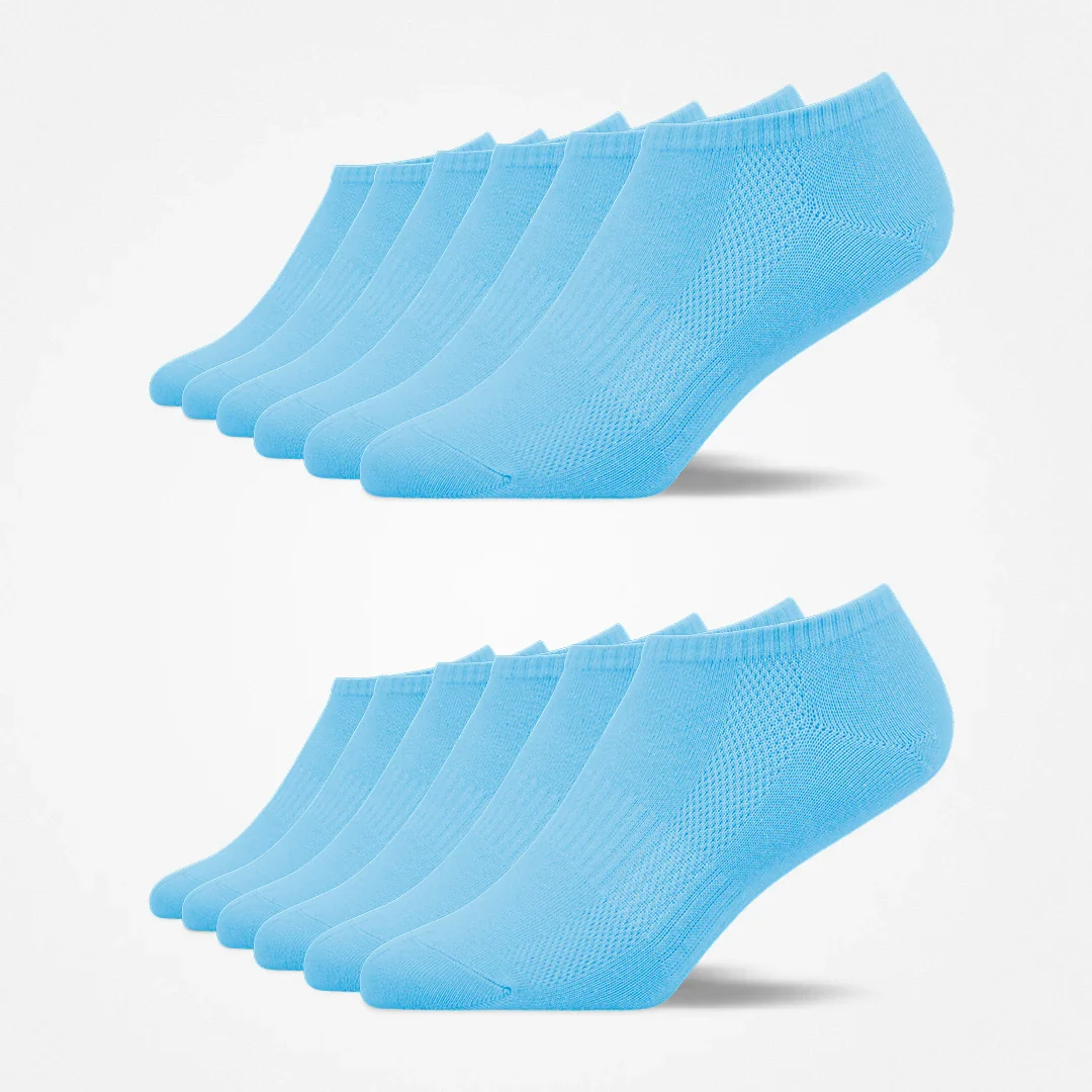 Kinder Sneaker Socken | Blau - Image 8