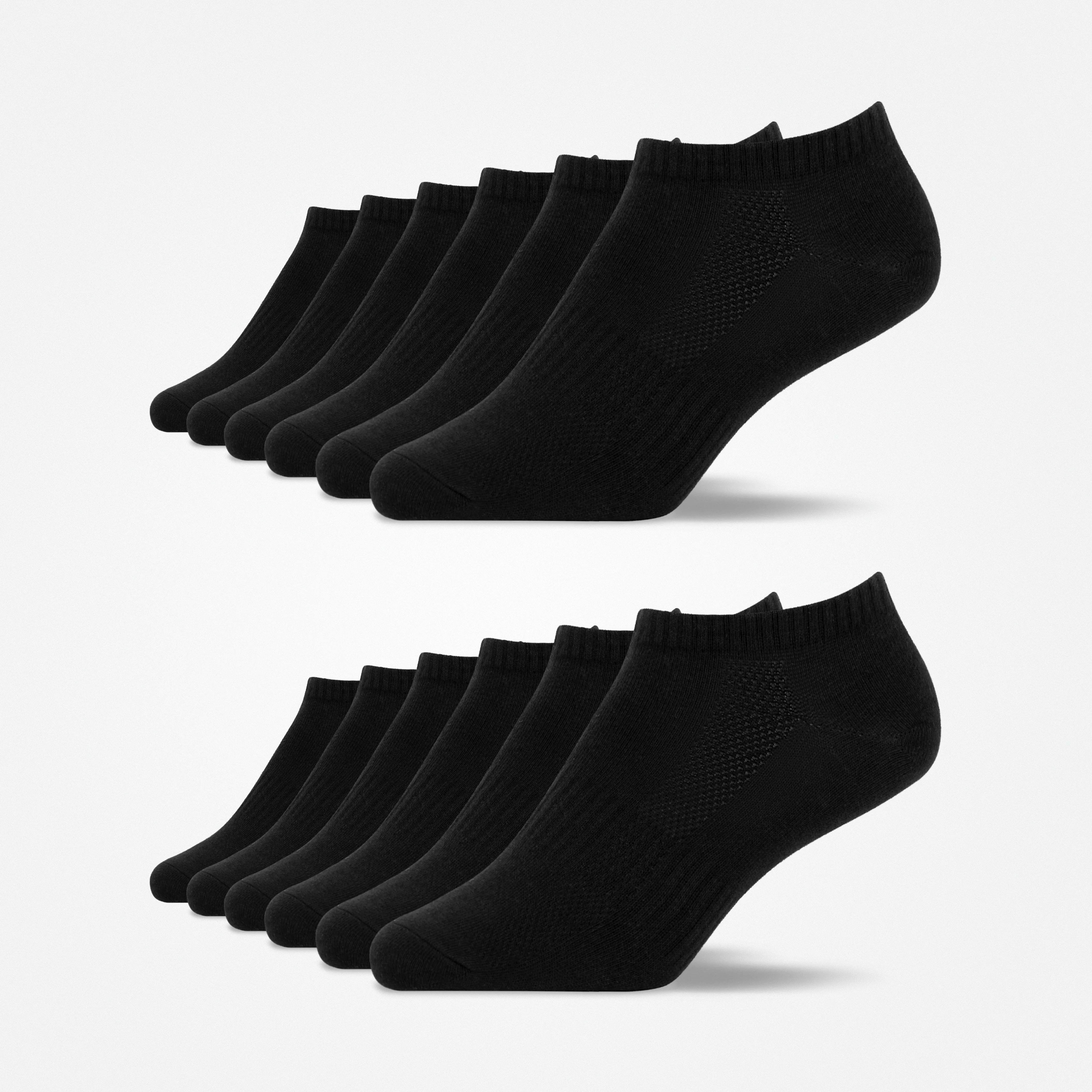 Kinder Sneaker Socken | Schwarz - Image 8