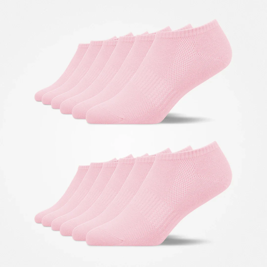 Kinder Sneaker Socken | Rosa - Image 8