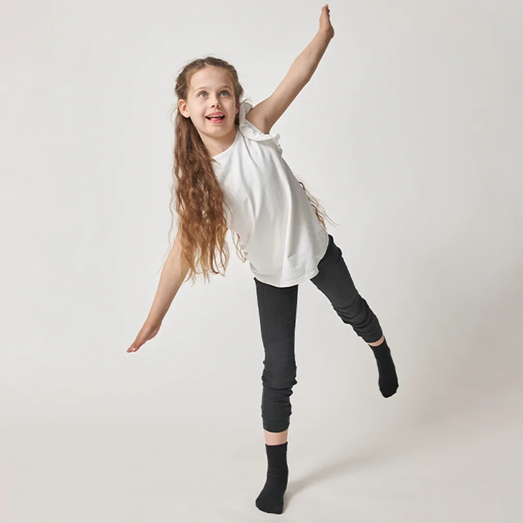 Kinder Tennissocken | Schwarz - Image 3