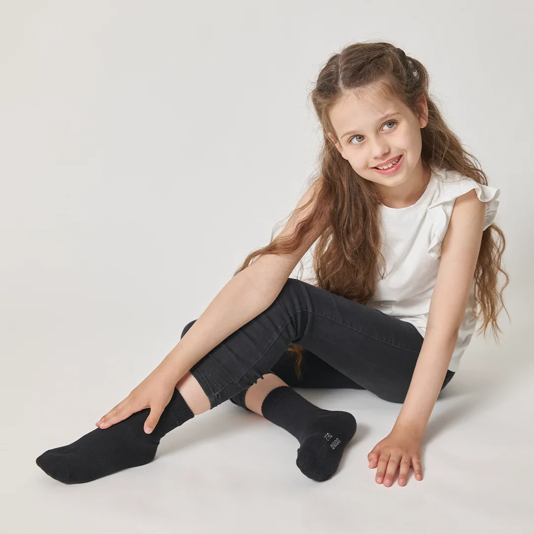 Kinder Tennissocken | Schwarz - Image 4