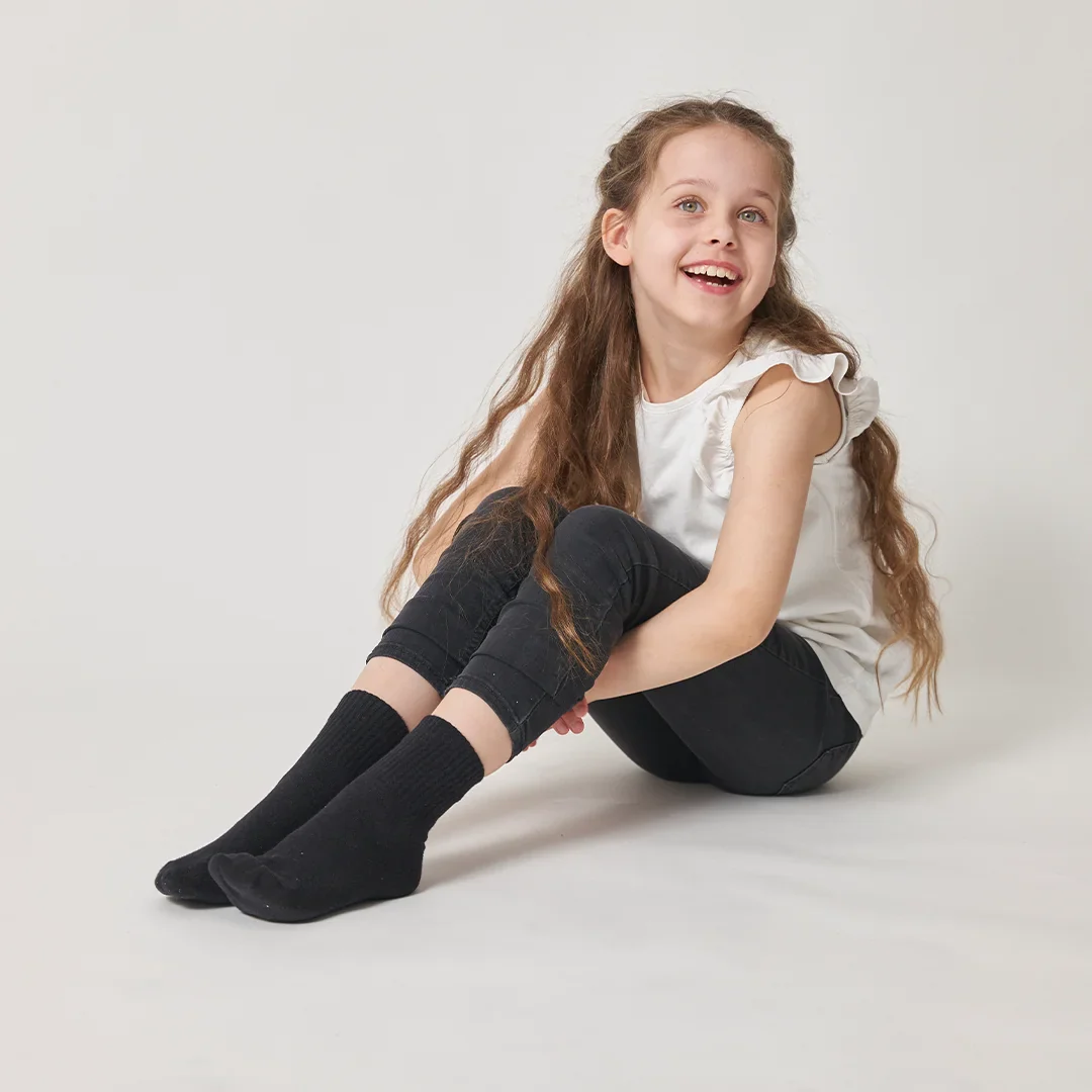 Kinder Tennissocken | Schwarz - Image 5