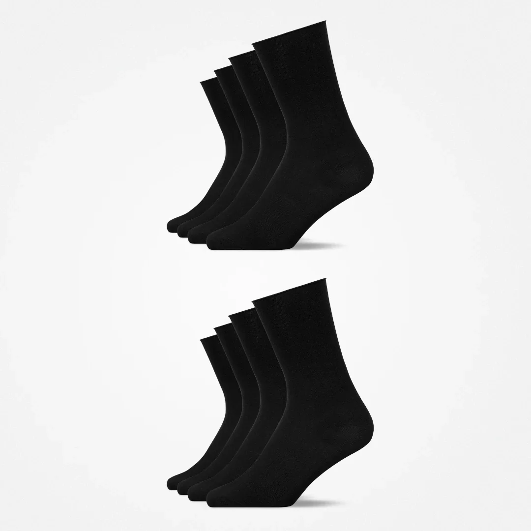Klassische Damen Socken | Schwarz - Image 12