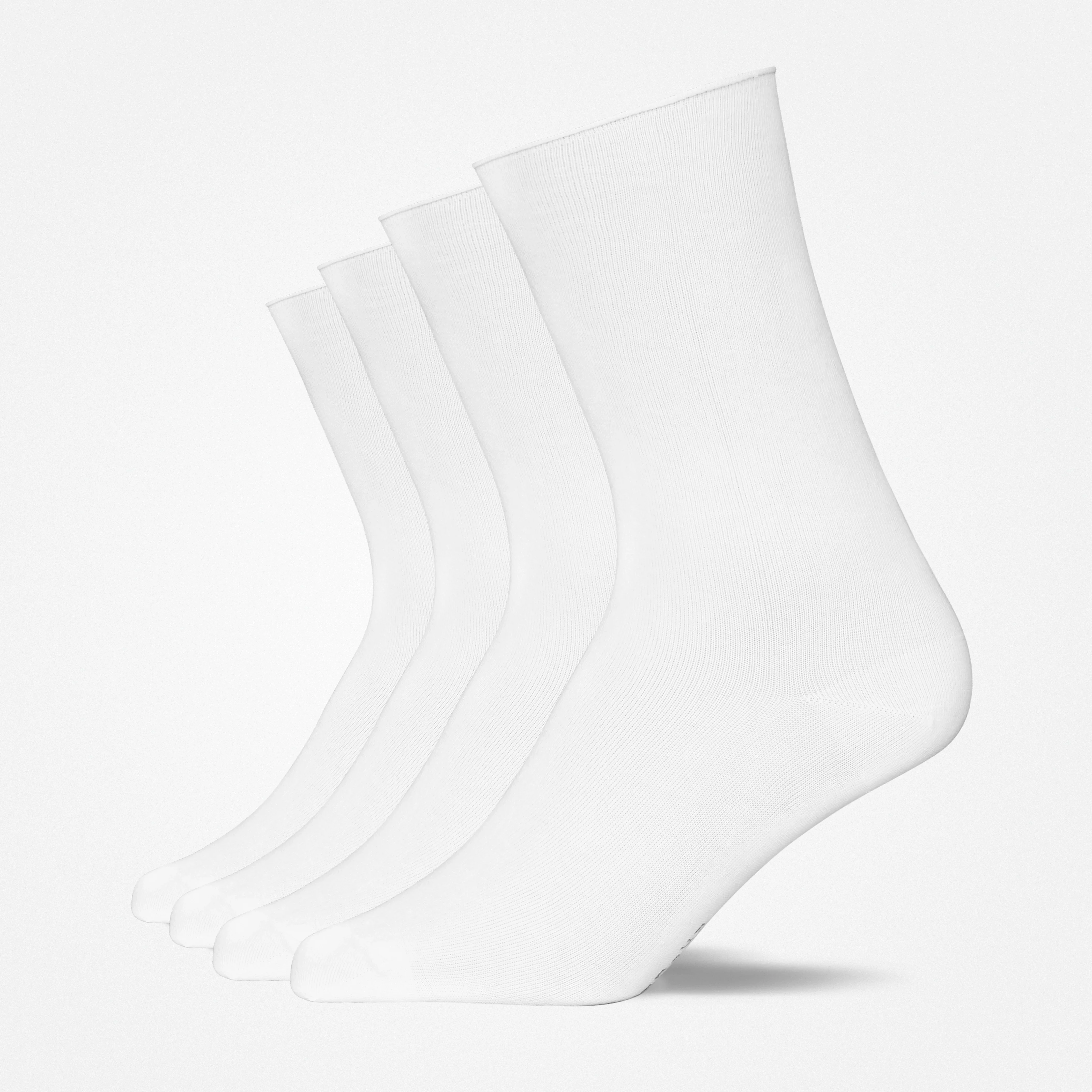 Klassische Damen Socken | Weiß - Image 11