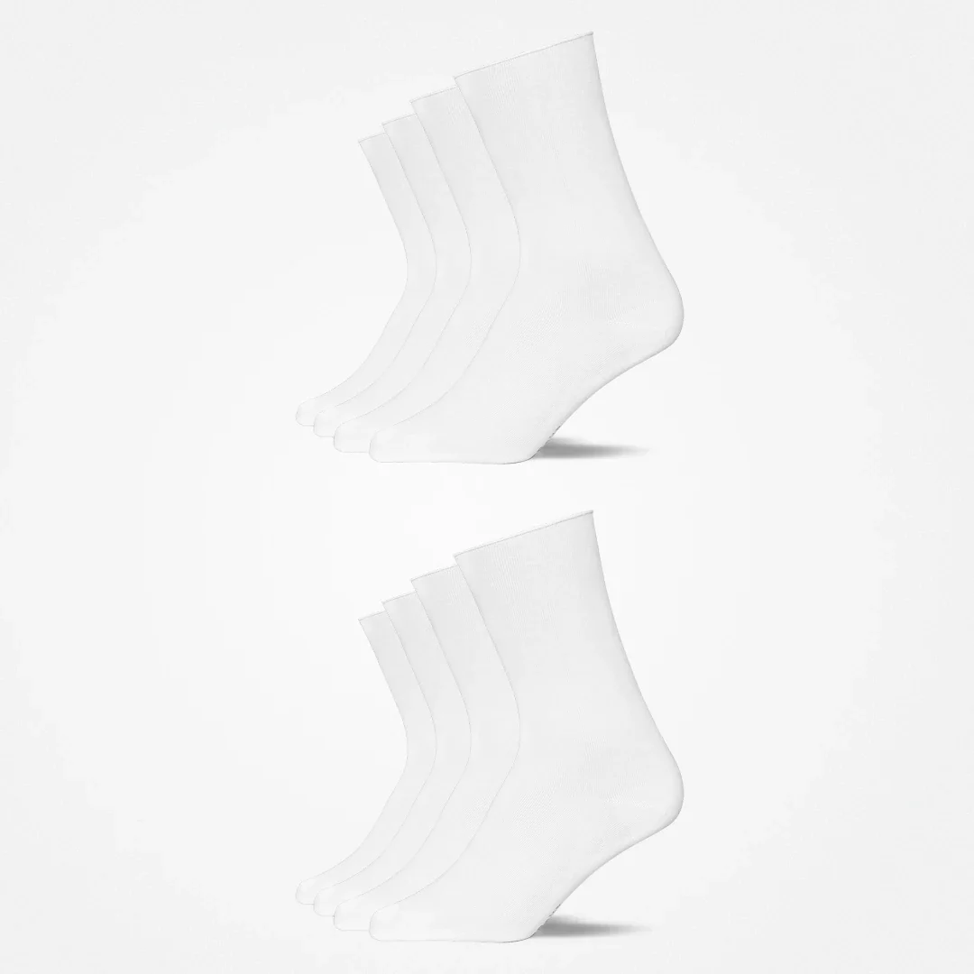 Klassische Damen Socken | Weiß - Image 12