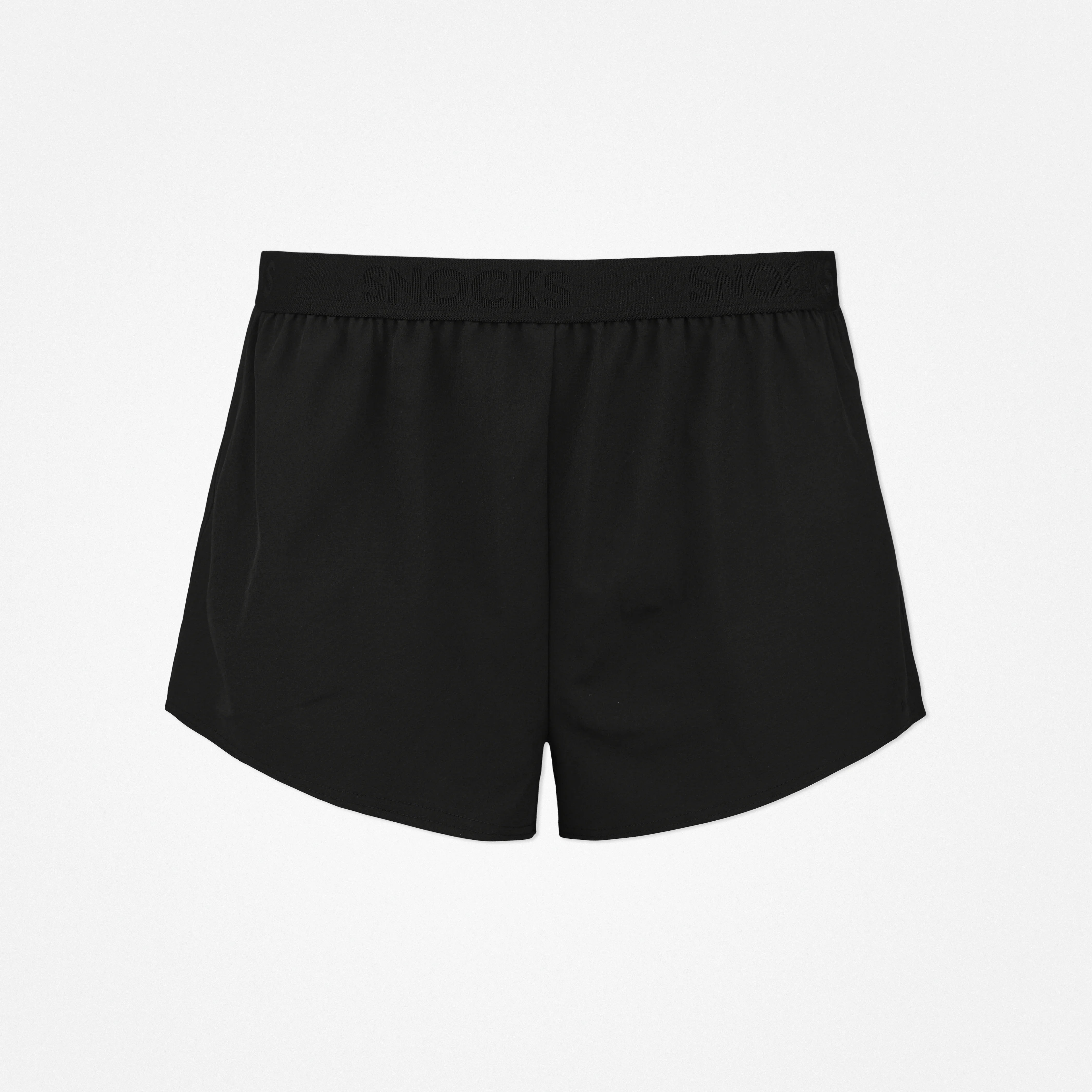 Kurze Laufshorts Damen | Schwarz