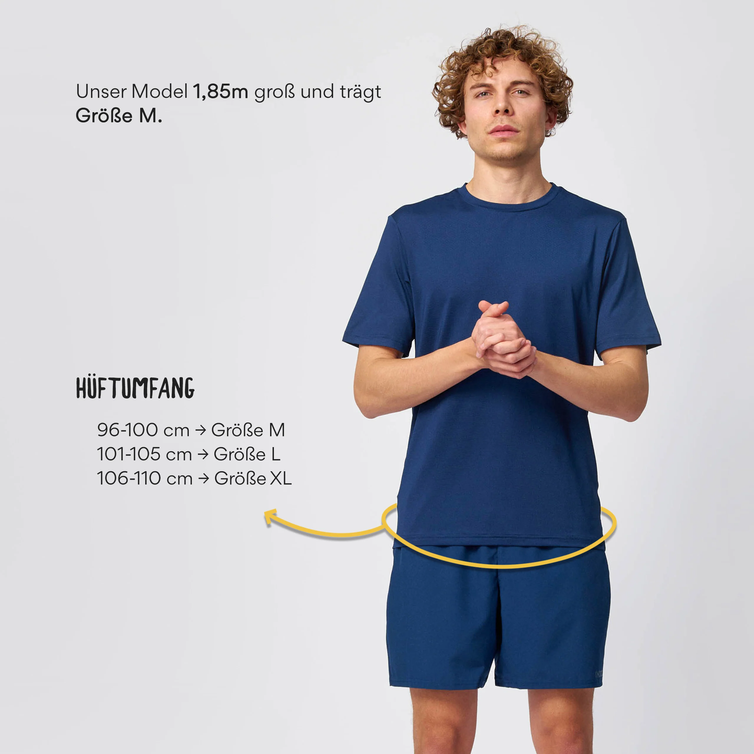 Kurze Sporthose Herren | Schwarz - Image 10