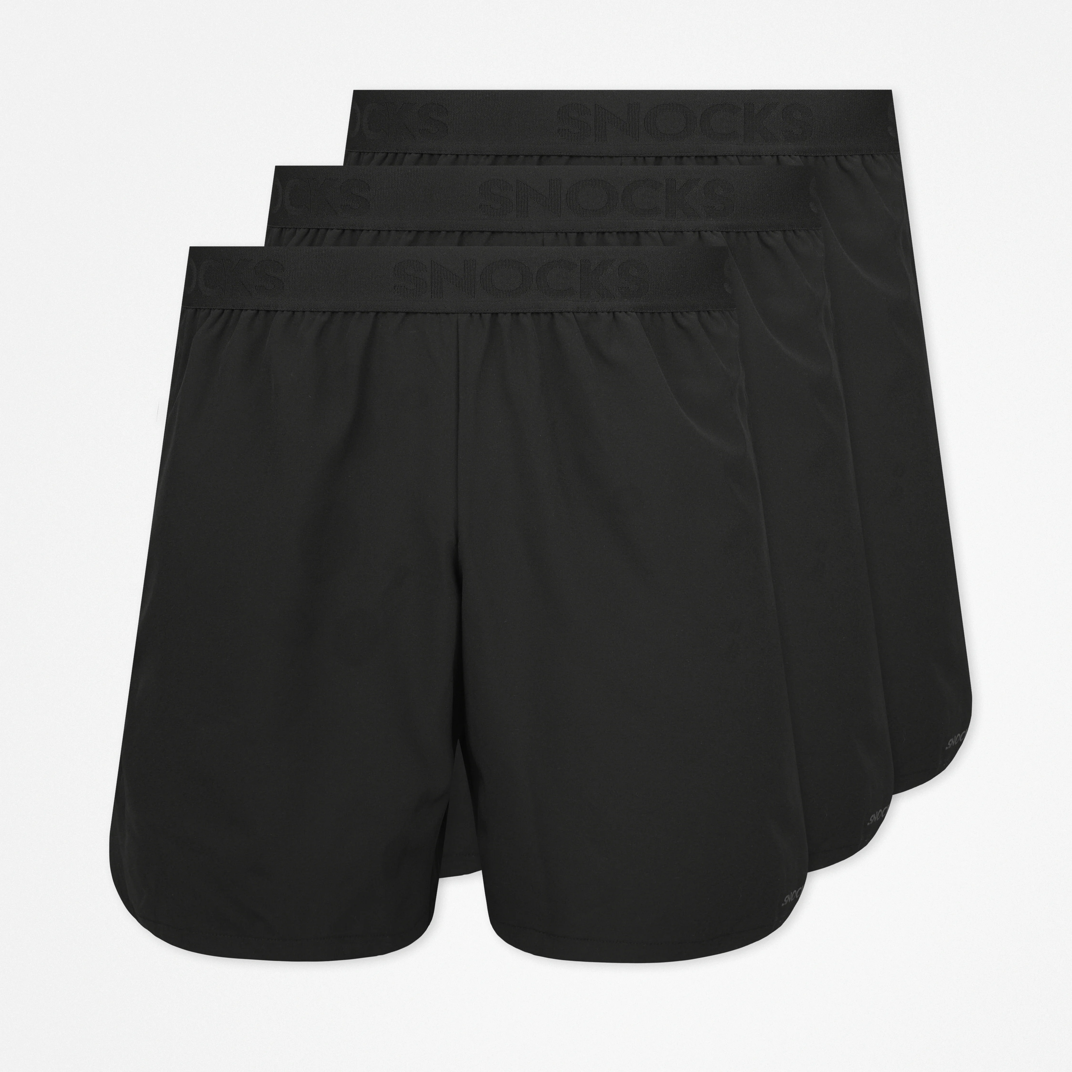 Kurze Sporthose mit Logo Herren | Schwarz - Image 12
