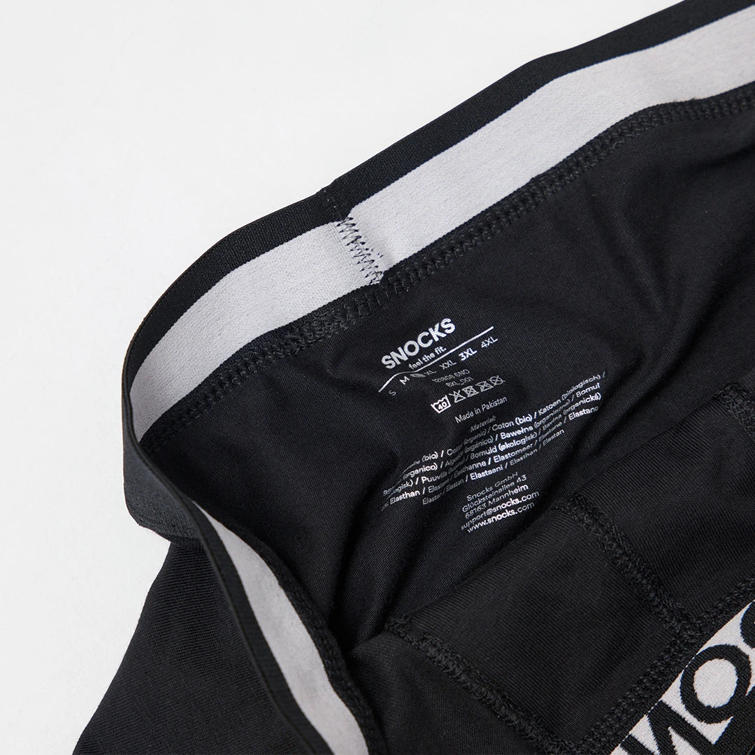 Lange Boxershorts | Schwarz - Image 7