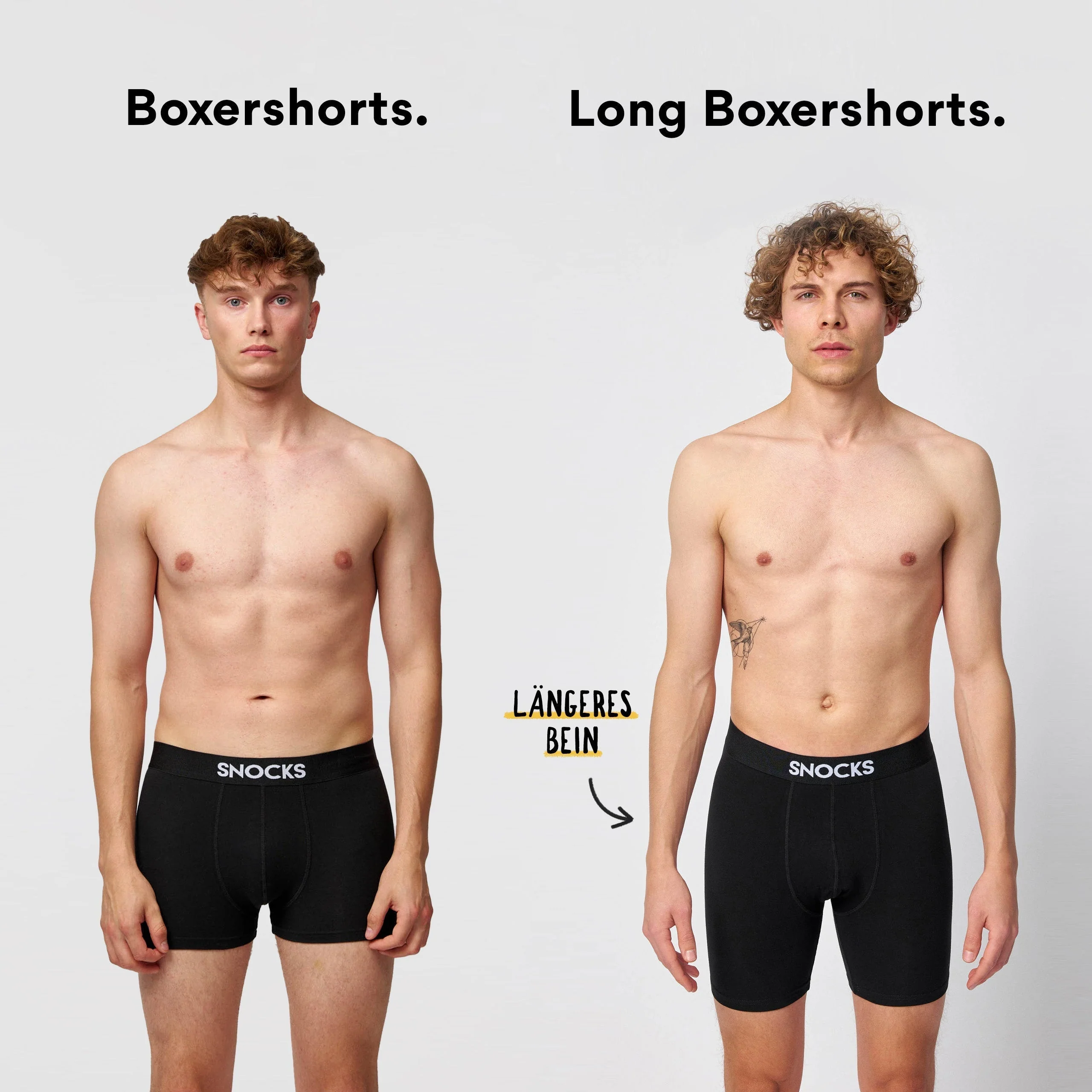 Lange Boxershorts ohne Logo | Mix (Rot/Olive/Blau) - Image 9