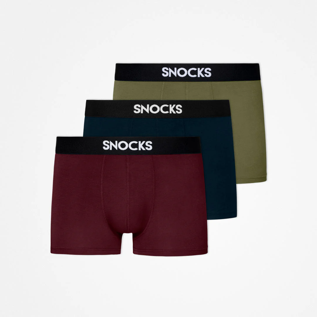 Premium Boxershorts | Mix (Rot/Olive/Blau) - Image 10