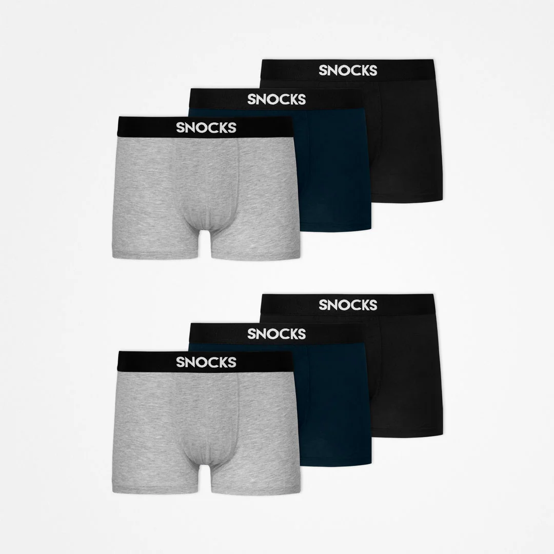 Premium Boxershorts | Mix (Schwarz/Grau/Blau) - Image 11