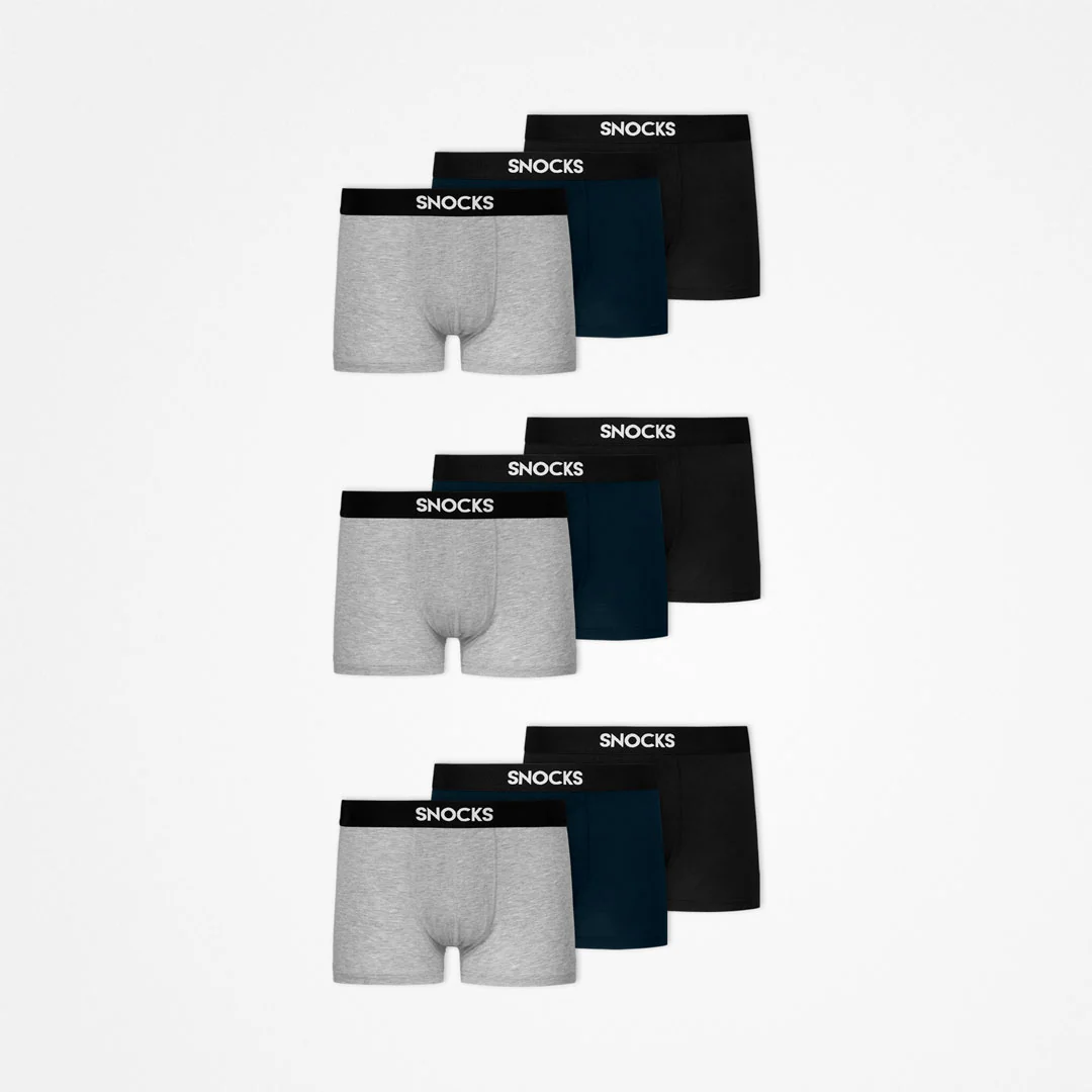 Premium Boxershorts | Mix (Schwarz/Grau/Blau) - Image 12
