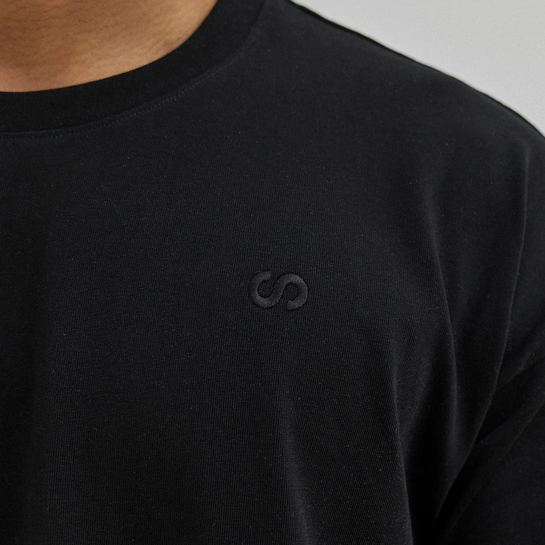 Oversized T-Shirt Herren | Schwarz - Image 6