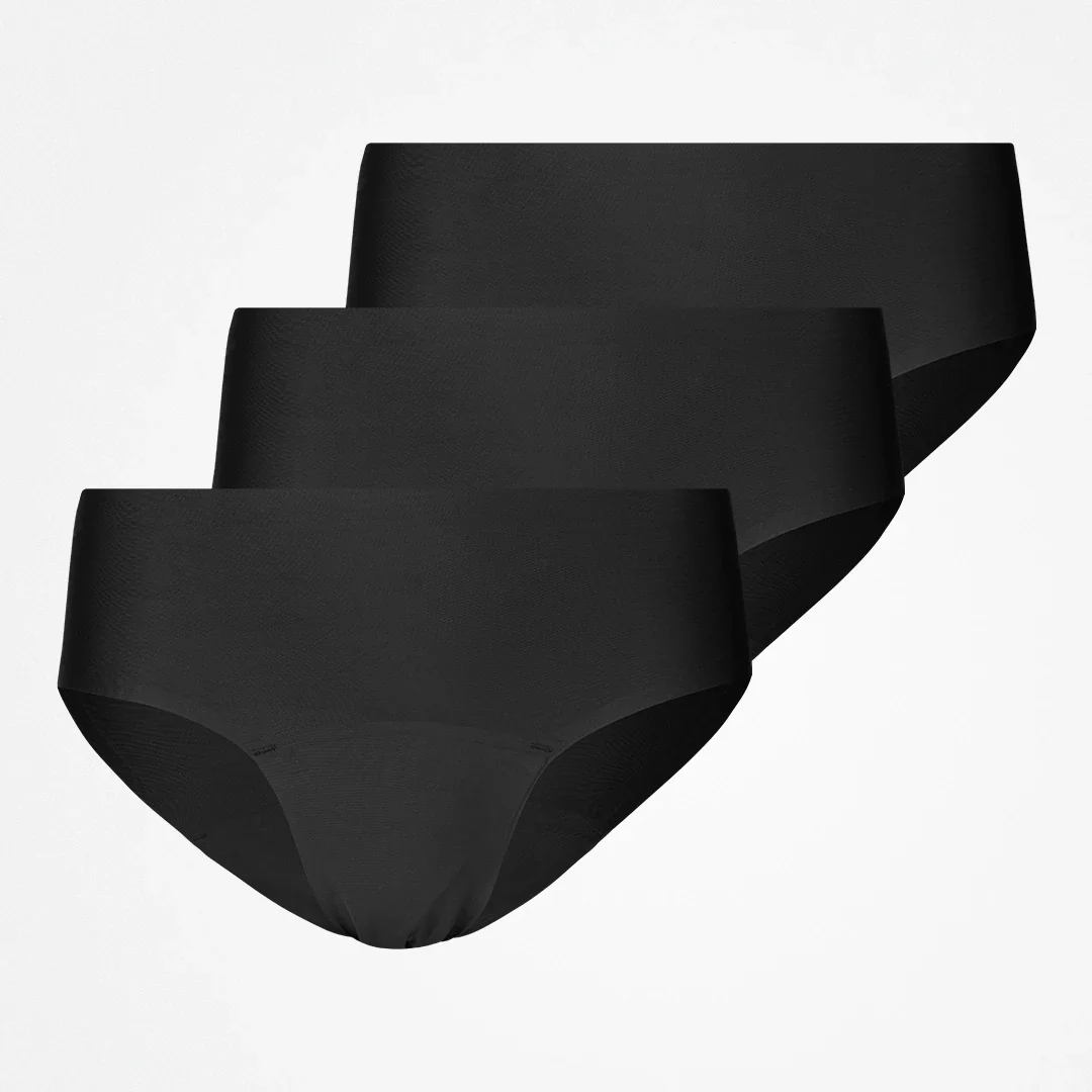 SNOCKS x femtis Period Panty - NOLA Seamless | Schwarz - Image 8