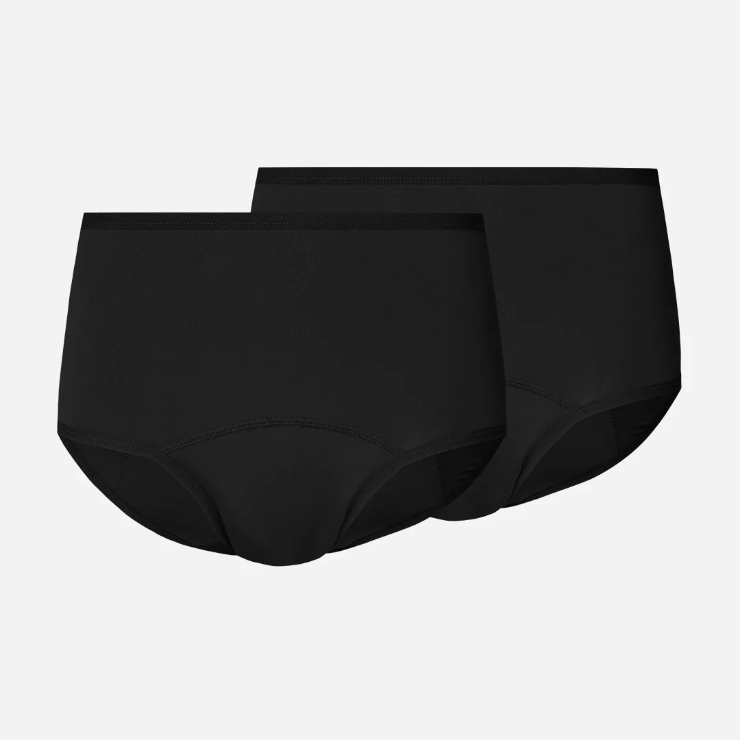Perioden High Waist Slip STRONG | Schwarz - Image 10