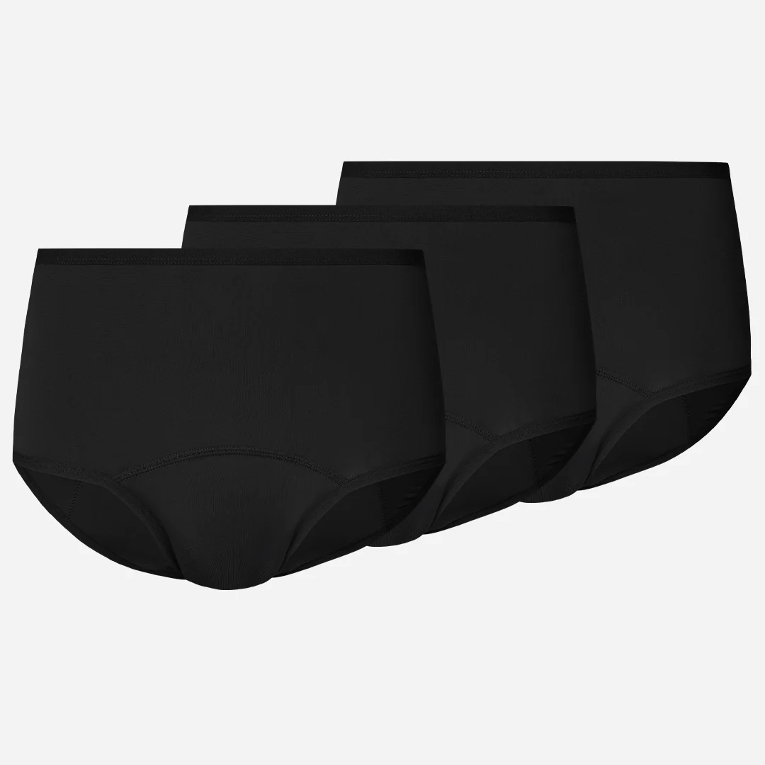 Perioden High Waist Slip STRONG | Schwarz - Image 11