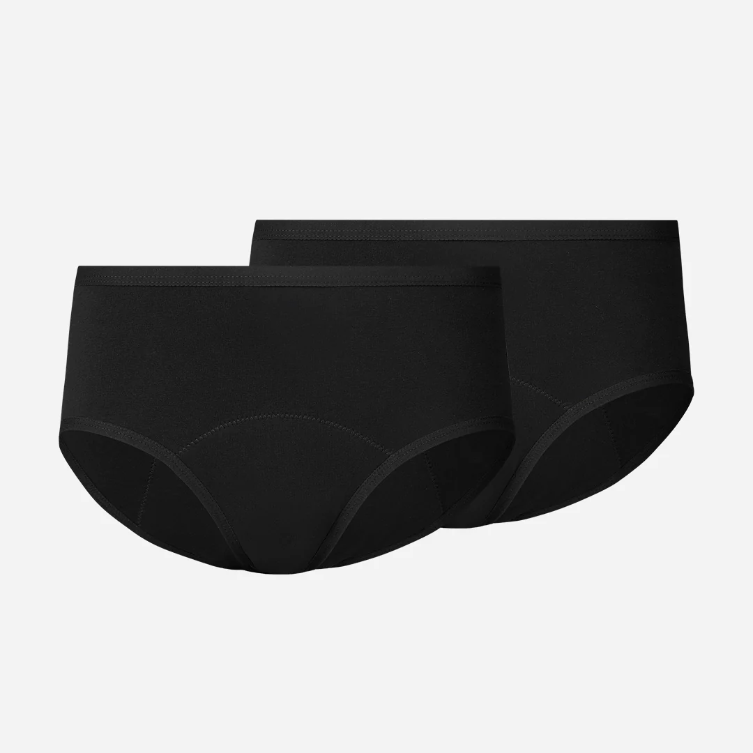 Perioden Hipster Panty STRONG | Schwarz - Image 10