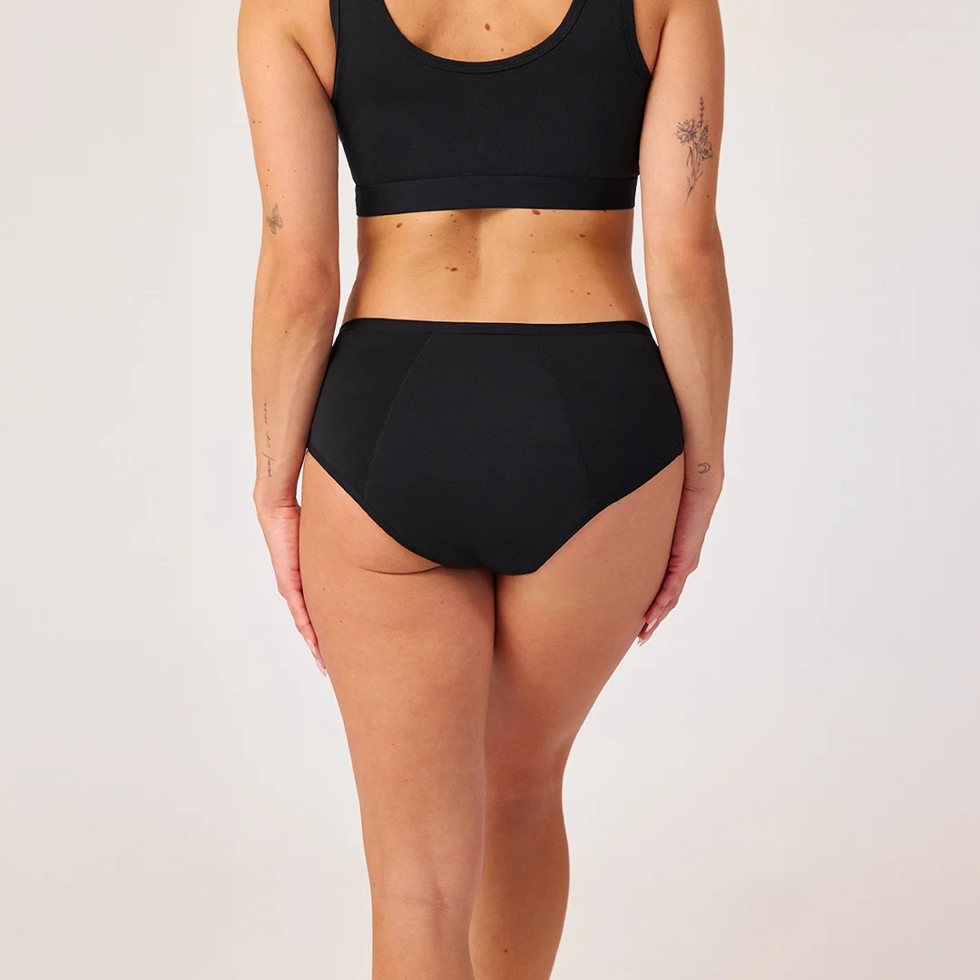 Perioden Hipster Panty STRONG | Schwarz - Image 3