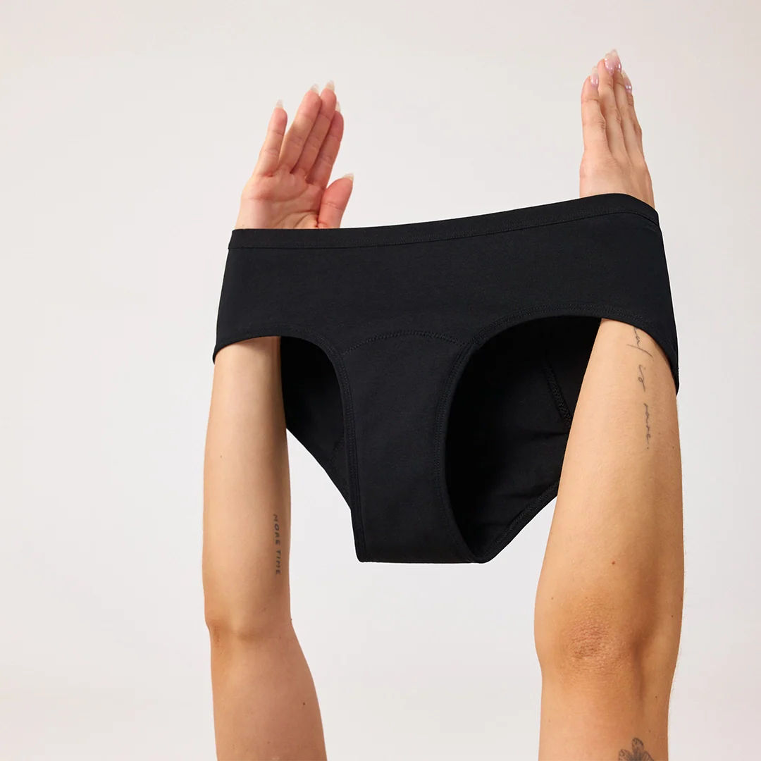 Perioden Hipster Panty STRONG | Schwarz - Image 5