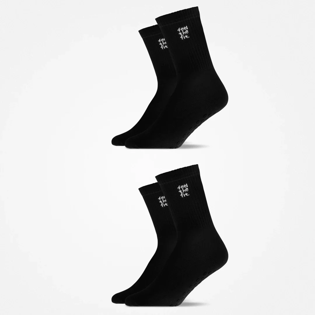 Pilates Socken | Schwarz - Image 9