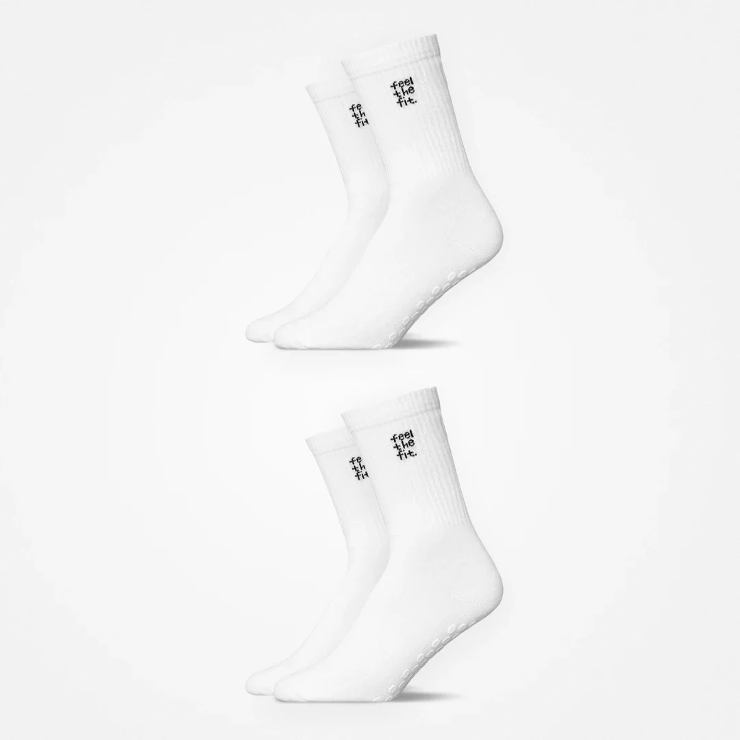 Pilates Socken | Weiß - Image 9