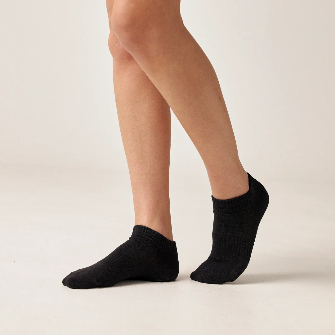 Quarter Socken | Schwarz - Image 3