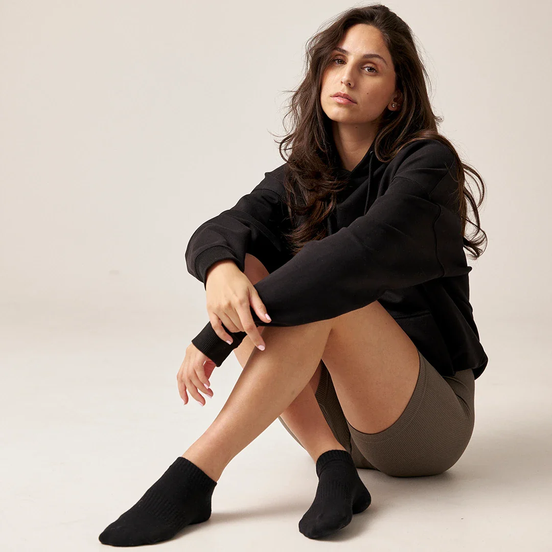 Quarter Socken | Schwarz - Image 4